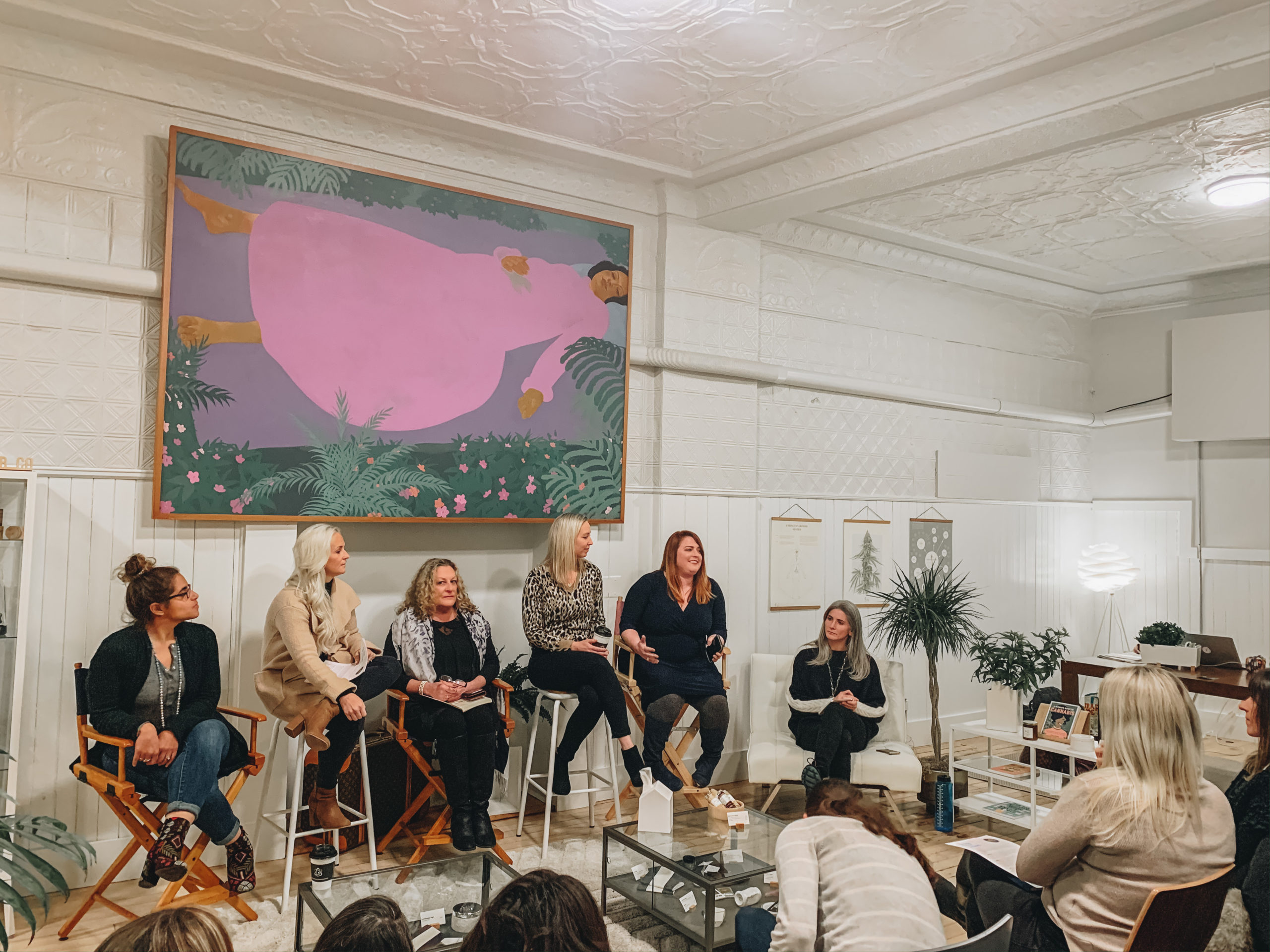 New Year, New You Panel group of women sitting down