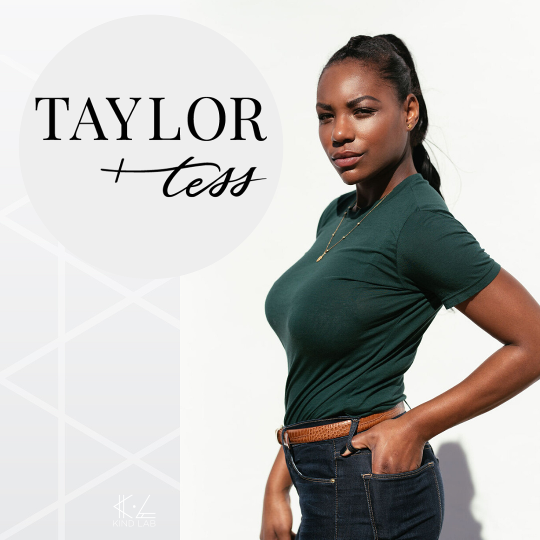 TAYLOR + tess founder Tess Melody